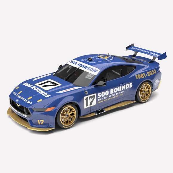 (Pre-Order) 1:43 DJR 500 Rounds Celebration Livery -- #17 Ford Mustang GT S650 Gen3 Supercar -- Authentic Collectables