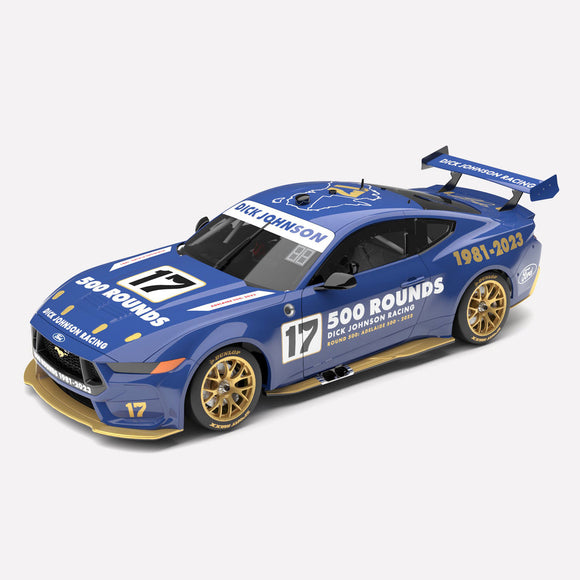 (Pre-Order) 1:18 DJR 500 Rounds Celebration Livery -- #17 Ford Mustang GT S650 Gen3 Supercar -- Authentic Collectables