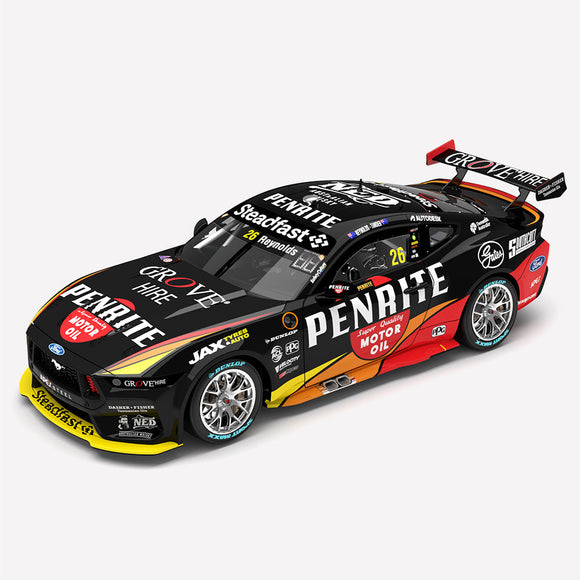 (Pre-Order) 1:43 2023 Sandown Retro -- Reynolds/Tander -- #26 Ford Mustang GT -- Authentic Collectables