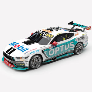 (Pre-Order) 1:43 2024 Chaz Mostert -- Race 9 Winner -- #25 Ford Mustang GT -- Authentic Collectables