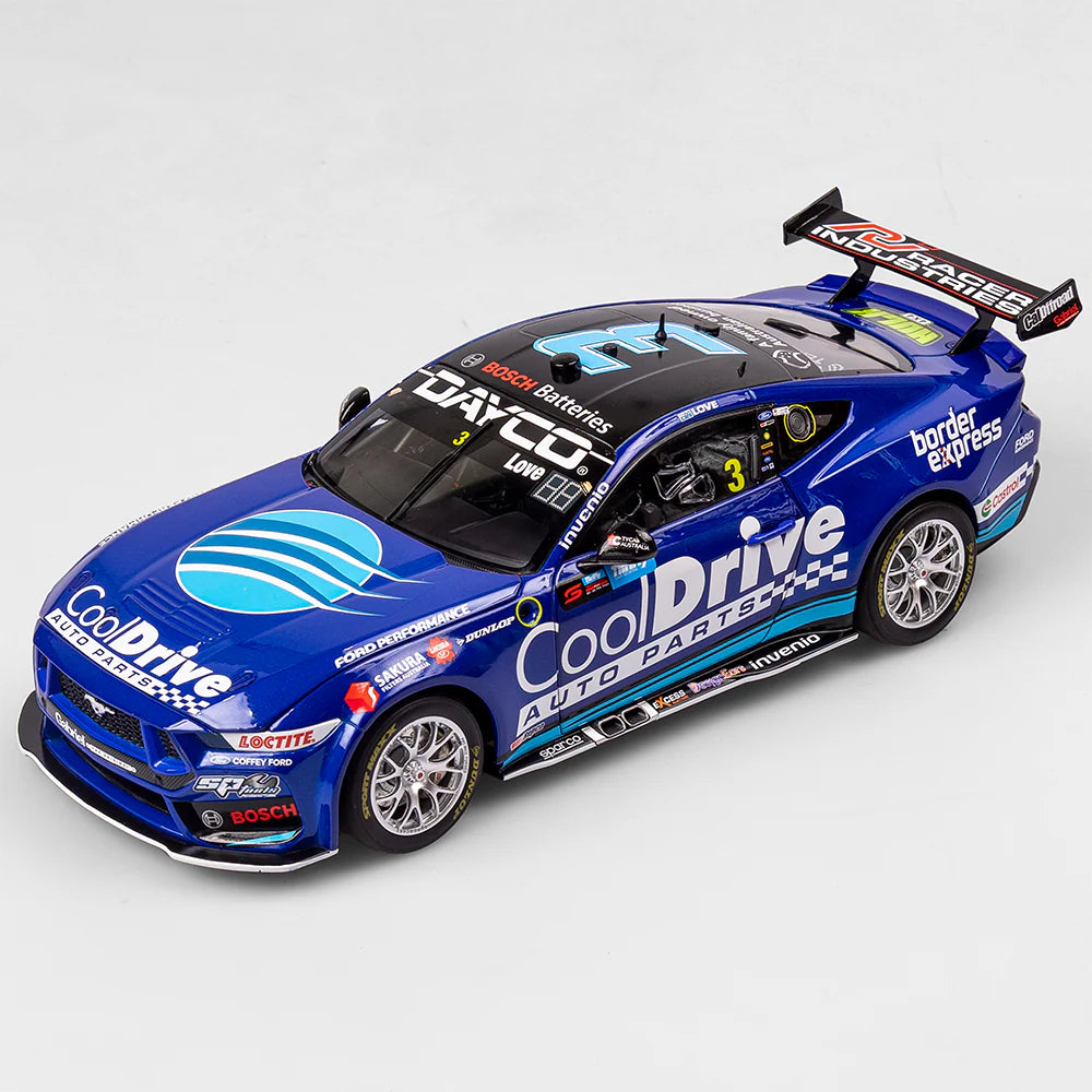 1:18 2024 Aaron Love -- #3 CoolDrive Ford Mustang GT -- Authentic Coll