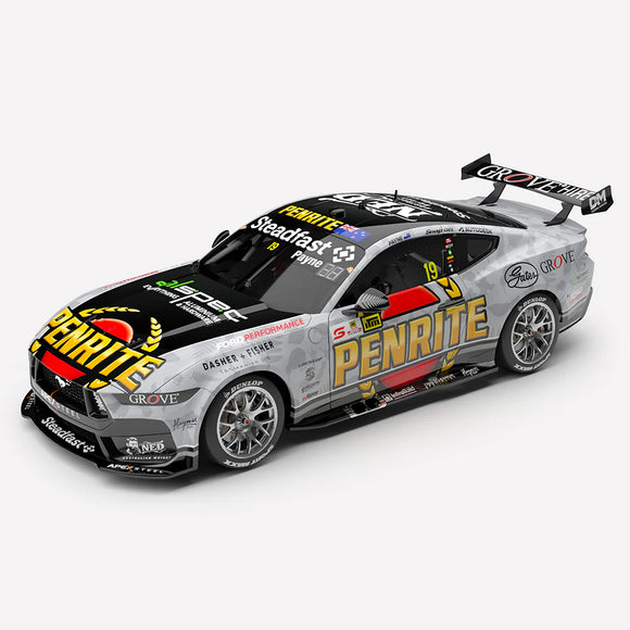 (Pre-Order) 1:43 2024 Matthew Payne -- NZ Taupo Livery -- #19 Ford Mustang GT -- Authentic Collectables