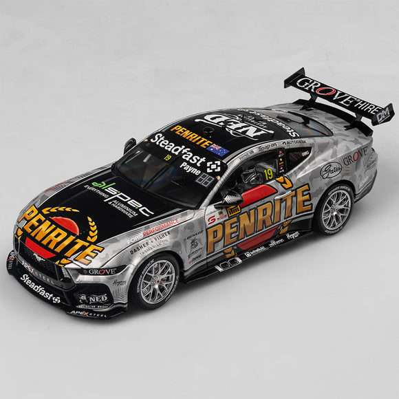 1:18 2024 Matthew Payne -- NZ Taupo Livery -- #19 Ford Mustang GT -- Authentic