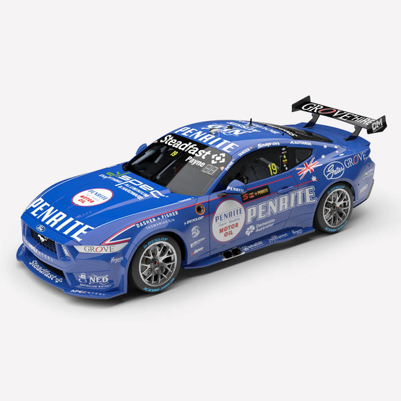 (Pre-Order) 1:43 2024 Sandown Retro -- #19 Penrite Ford Mustang GT -- Authentic Collectables