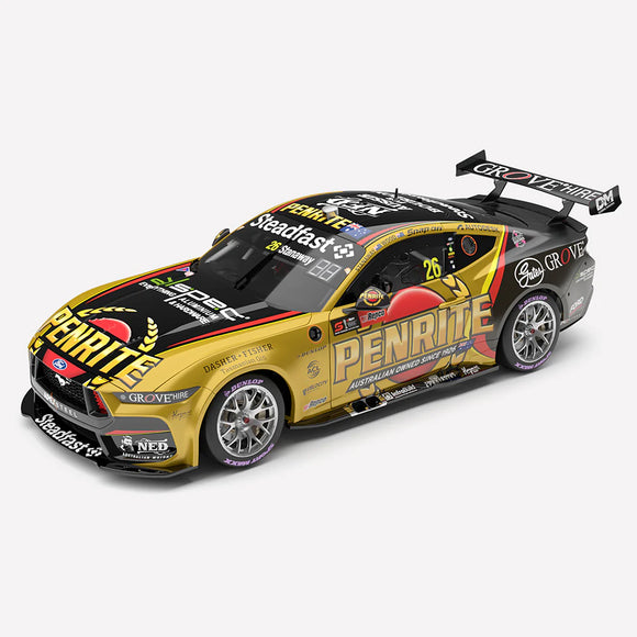 (Pre-Order) 1:43 2024 Bathurst -- #26 Penrite Ford Mustang GT -- Authentic Collectables