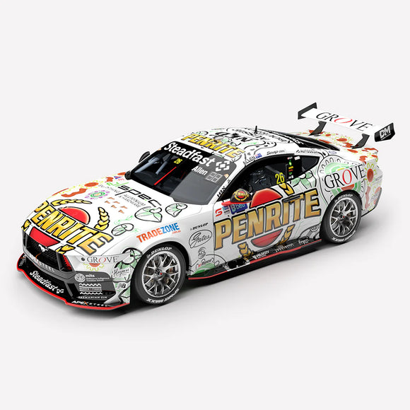 (Pre-Order) 1:43 2025 Kai Allen -- Indigenous Livery -- #26 Ford Mustang GT -- Authentic Collectables