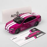 (Pre-Order) 1:18 Holden VE Commodore SSV -- ‘N3VERL8’ Street Custom Fuchsia -- Authentic Collectables