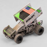 1:18 2024 Kyle Larson (Dirty Version) -- #1K Sprintcar -- Authentic Collectables