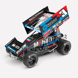 (Pre-Order) 1:18 2024 Callum Williamson -- #3 Sprintcar -- Authentic Collectables