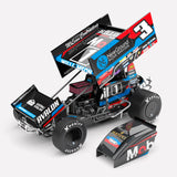 (Pre-Order) 1:18 2024 Callum Williamson -- #3 Sprintcar -- Authentic Collectables