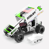 (Pre-Order) 1:18 Kyle Larson -- 2025 High Limit International Perth Winner -- #1K Sprintcar -- Authentic Collectables