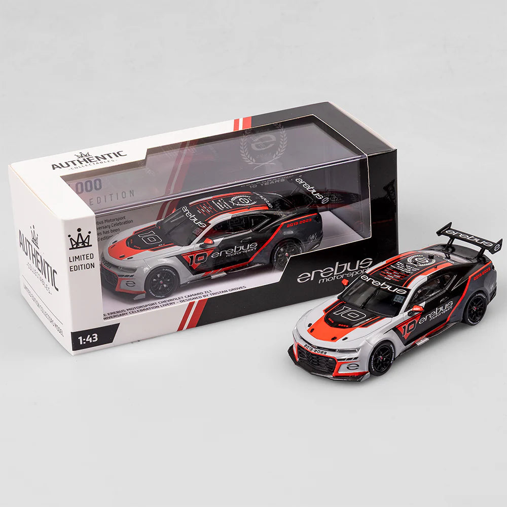 1:43 Erebus Motorsport 10th Anniversary Livery -- Chevrolet Camaro