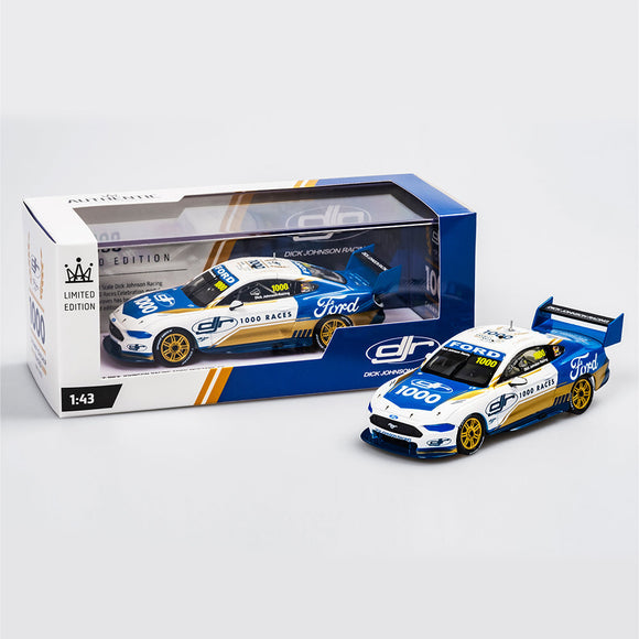 1:43 Ford Mustang GT -- DJR 1000 Races Celebration Livery -- Authentic