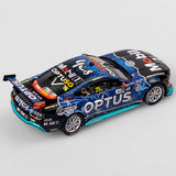 1:43 2024 Chaz Mostert -- Indigenous Livery -- #25 OPTUS Ford Mustang -- Authentic