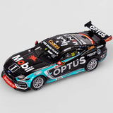 1:43 2025 Chaz Mostert -- #25 OPTUS Ford Mustang -- Authentic Collectables