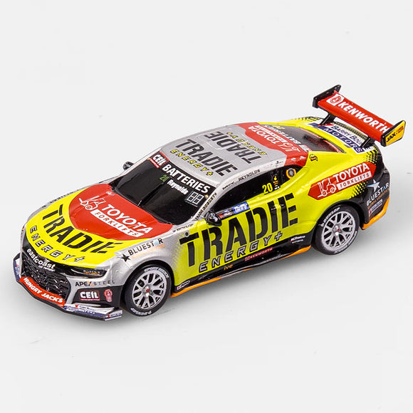 1:64 2025 David Reynolds -- #20 TRADIE Chevrolet Camaro -- Authentic Expo Car