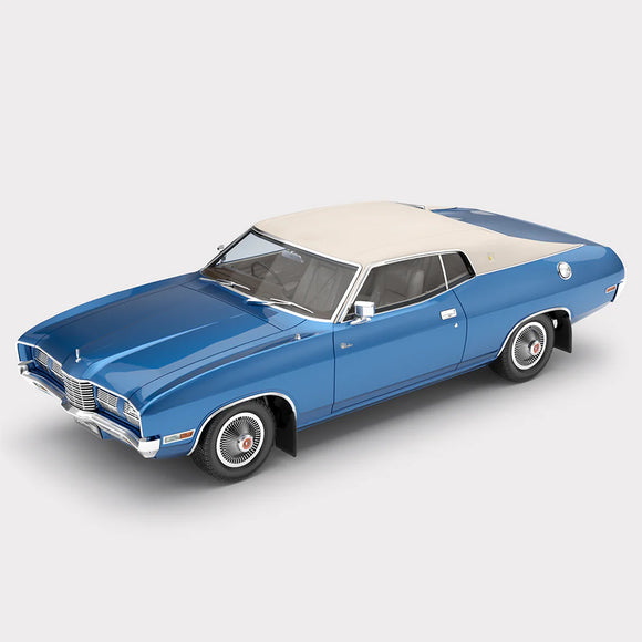 (Pre-Order) 1:18 Ford P4 Landau -- Cosmic Blue -- Authentic Collectables