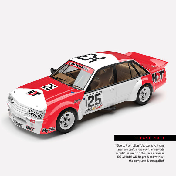 (Pre-Order) 1:12 1984 Bathurst Runner-Up -- #25 Holden VK Commodore -- Authentic Collectables