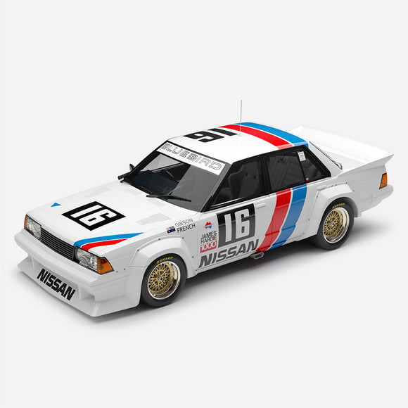(Pre-Order) 1:18 1983 Bathurst Gibson/French -- #16 Nissan Bluebird Turbo -- Authentic Collectables