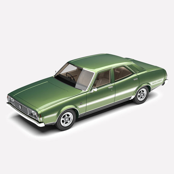 (Pre-Order) 1:18 Leyland P76 Targa Florio -- Aspen Green Metallic -- Authentic Collectables