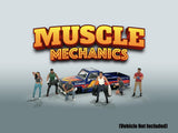 (Pre-Order) 1:64 Figurine Set "Muscle Mechanics" -- American Diorama AD-2417