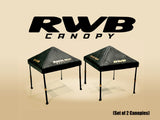 (Pre-Order) 1:64 RWB Canopy Set -- American Diorama AD-2418