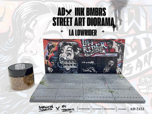 (Pre-Order) 1:64 Street Art Diorama: LA Lowrider -- American Diorama AD-2423