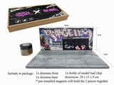 (Pre-Order) 1:64 Street Art Diorama: LA Graffiti -- American Diorama AD-2424