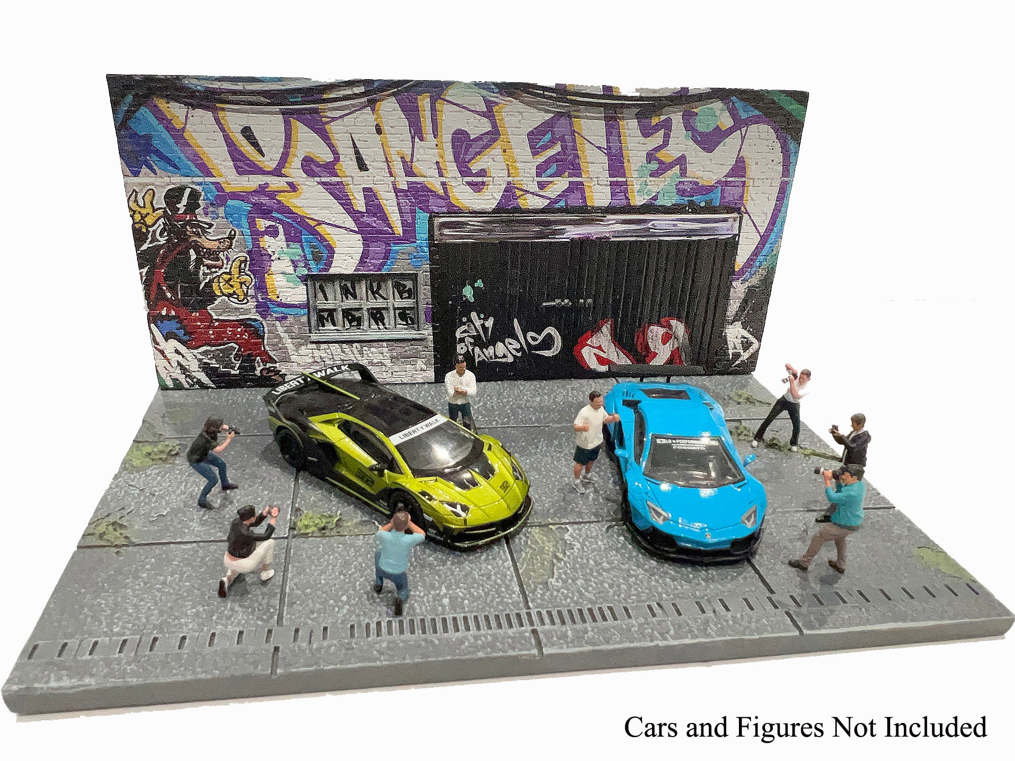 1:64 Street Art Diorama: LA Graffiti -- American Diorama AD-2424