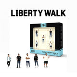 1:64 Figurine Set "Team Liberty Walk" -- American Diorama AD-2415