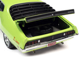 1:18 1971 Ford Torino Cobra -- Lime Green w/Matt Black Hood -- American Muscle