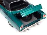 1:18 1969 Plymouth Road Runner -- Seafoam Turquoise Metallic -- American Muscle