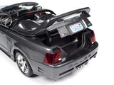 1:18 2003 Mustang Saleen S281 SC Speedster - Black Shadow Grey - American Muscle