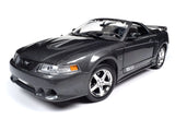 1:18 2003 Mustang Saleen S281 SC Speedster - Black Shadow Grey - American Muscle