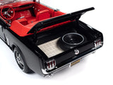 1:18 1964 1/2 Ford Mustang Convertible -- Raven Black -- American Muscle