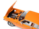 1:18 1973 Chevrolet Vega GT -- Bright Orange w/ White Stripes -- American Muscle