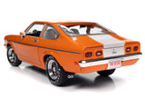 1:18 1973 Chevrolet Vega GT -- Bright Orange w/ White Stripes -- American Muscle