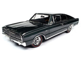 1:18 1966 Dodge Charger Hardtop -- Dark Green Metallic -- American Muscle