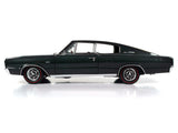 1:18 1966 Dodge Charger Hardtop -- Dark Green Metallic -- American Muscle