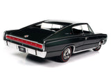 1:18 1966 Dodge Charger Hardtop -- Dark Green Metallic -- American Muscle