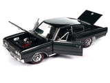 1:18 1966 Dodge Charger Hardtop -- Dark Green Metallic -- American Muscle