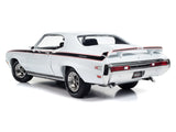 1:18 1970 Buick Hardtop GSX -- Apollo White w/ Black Stripes -- American Muscle