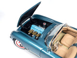 1:18 1954 Chevrolet Corvette Convertible -- Pennant Blue -- American Muscle