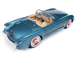 1:18 1954 Chevrolet Corvette Convertible -- Pennant Blue -- American Muscle