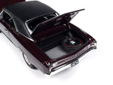 1:18 1966 Chevrolet Chevelle SS 396 -- Madeira Maroon -- American Muscle