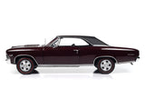 1:18 1966 Chevrolet Chevelle SS 396 -- Madeira Maroon -- American Muscle