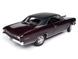 1:18 1966 Chevrolet Chevelle SS 396 -- Madeira Maroon -- American Muscle