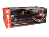 1:18 1966 Chevrolet Chevelle SS 396 -- Madeira Maroon -- American Muscle