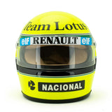 1:2 Helmet -- 1985 Season - Ayrton Senna -- Bell Mini Helmet F1