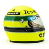 1:2 Helmet -- 1985 Season - Ayrton Senna -- Bell Mini Helmet F1